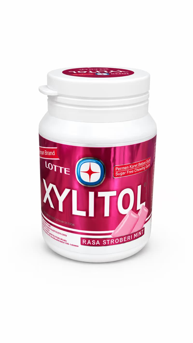 Lotte Xylitol Strawberry Mint 55,1 gr – 1