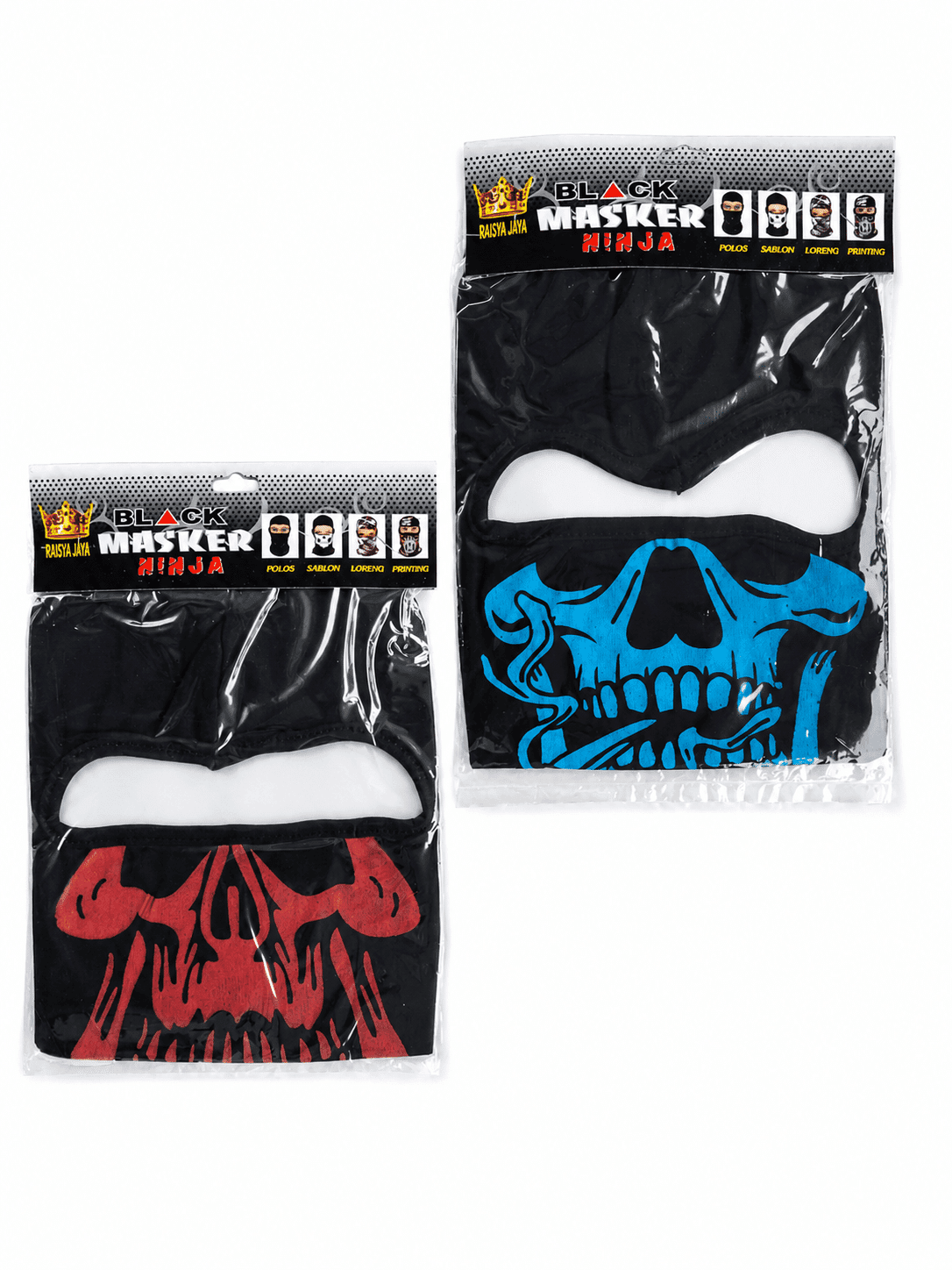 Masker Ninja Sablon – 1
