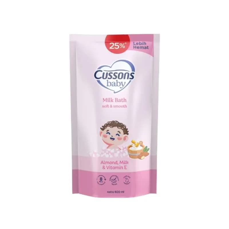 Cussons Baby Milk Bath Pouch Soft & Smooth 600 ml – 1