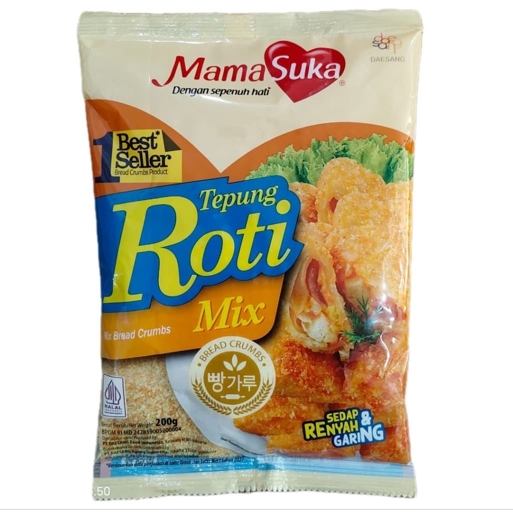 Mama Suka Tepung Roti Mix 200 gr – 1
