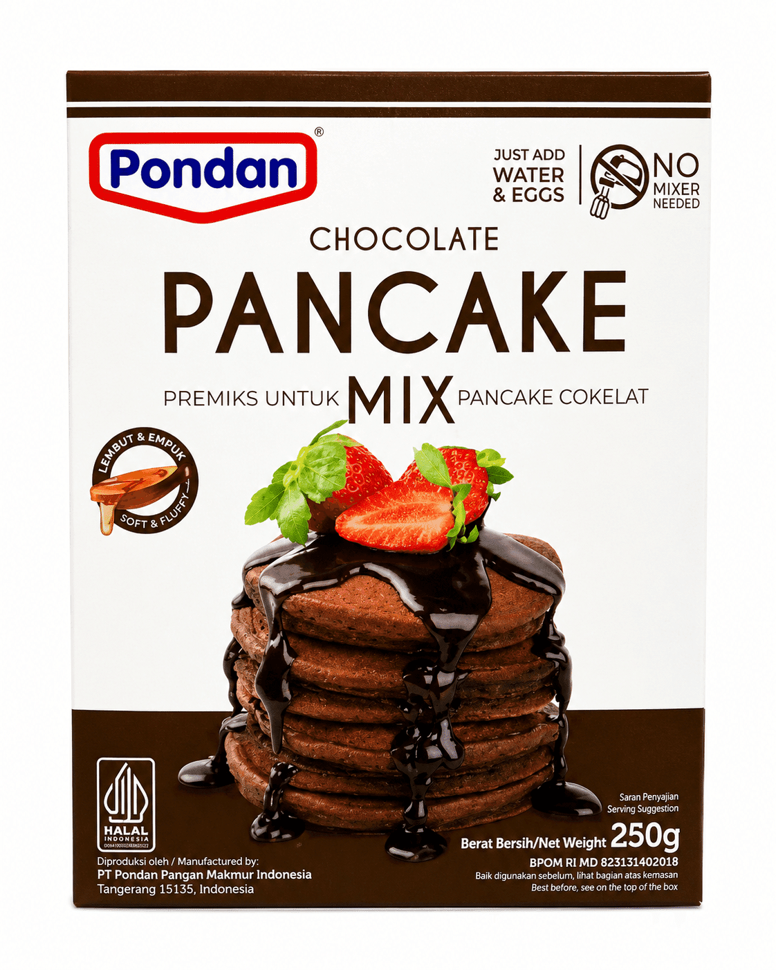 Pondan Pancake Cokelat 250 gr – 1