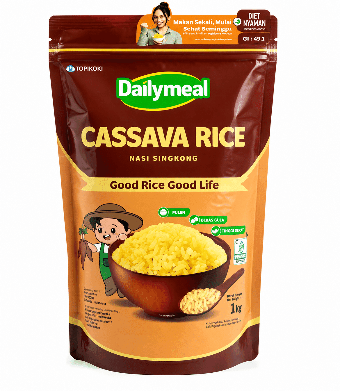Dailymeal Nasi Singkong 1 kg – 2