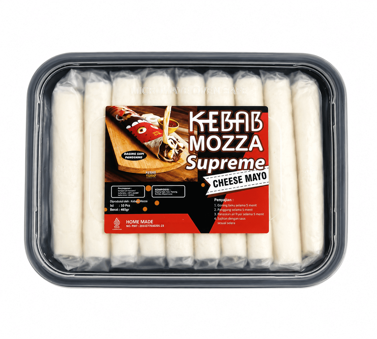 Kebab Mozza Keju 10 pcs – 1