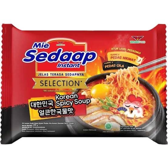 Sedaap Mie Korean Spicy Soup 77 gr – 1