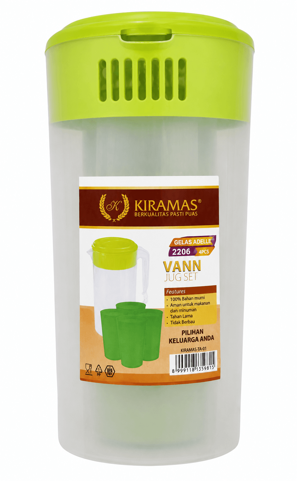Kiramas Tempat Air TA-01 Set – 1