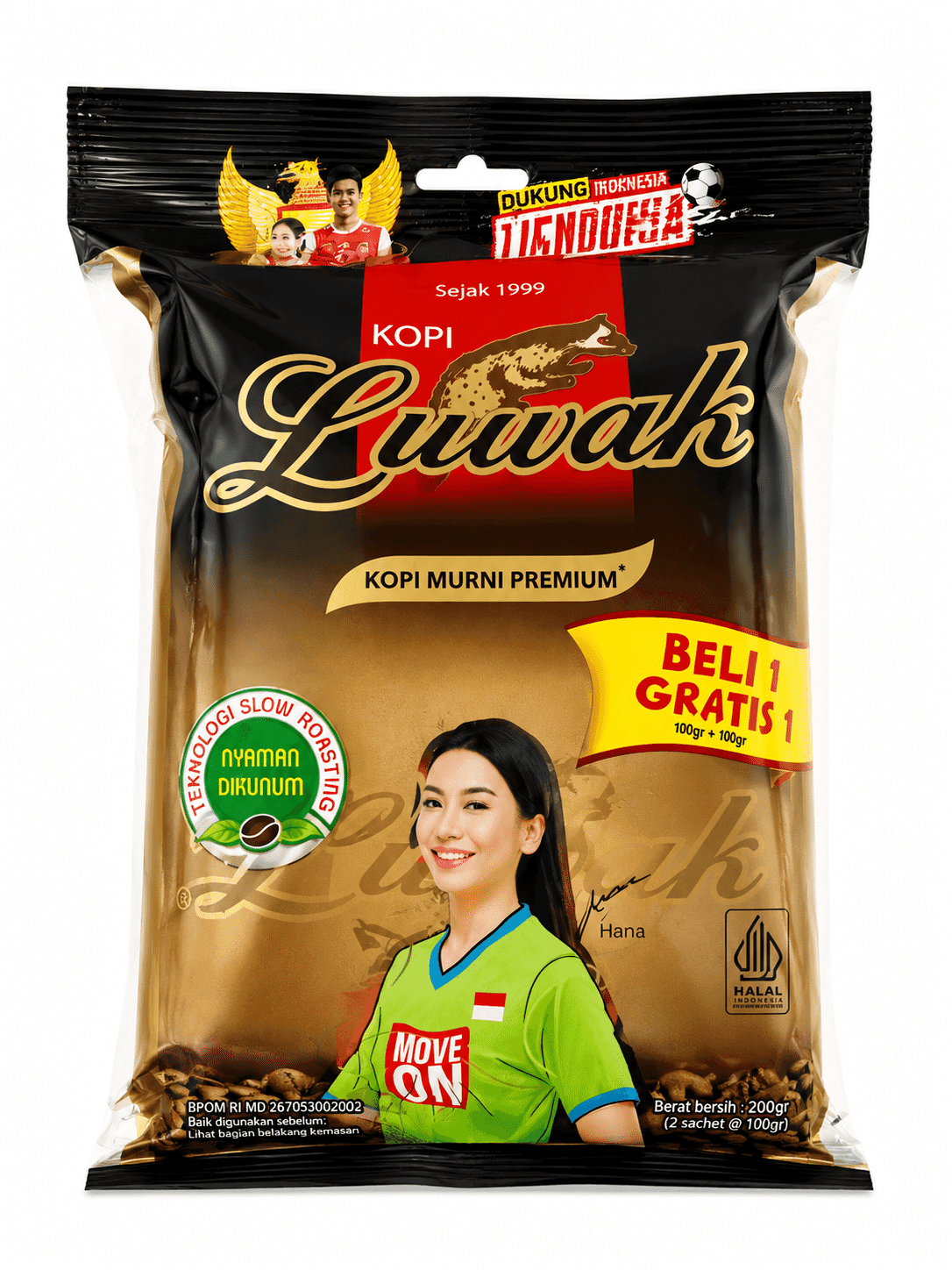 Luwak Kopi Murni 100 gr + 100 gr – 1