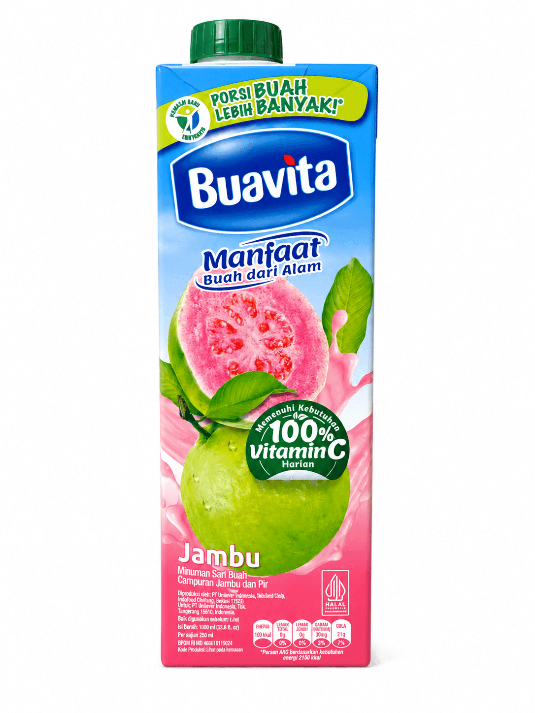 Buavita Jambu Kotak 1 L – 1