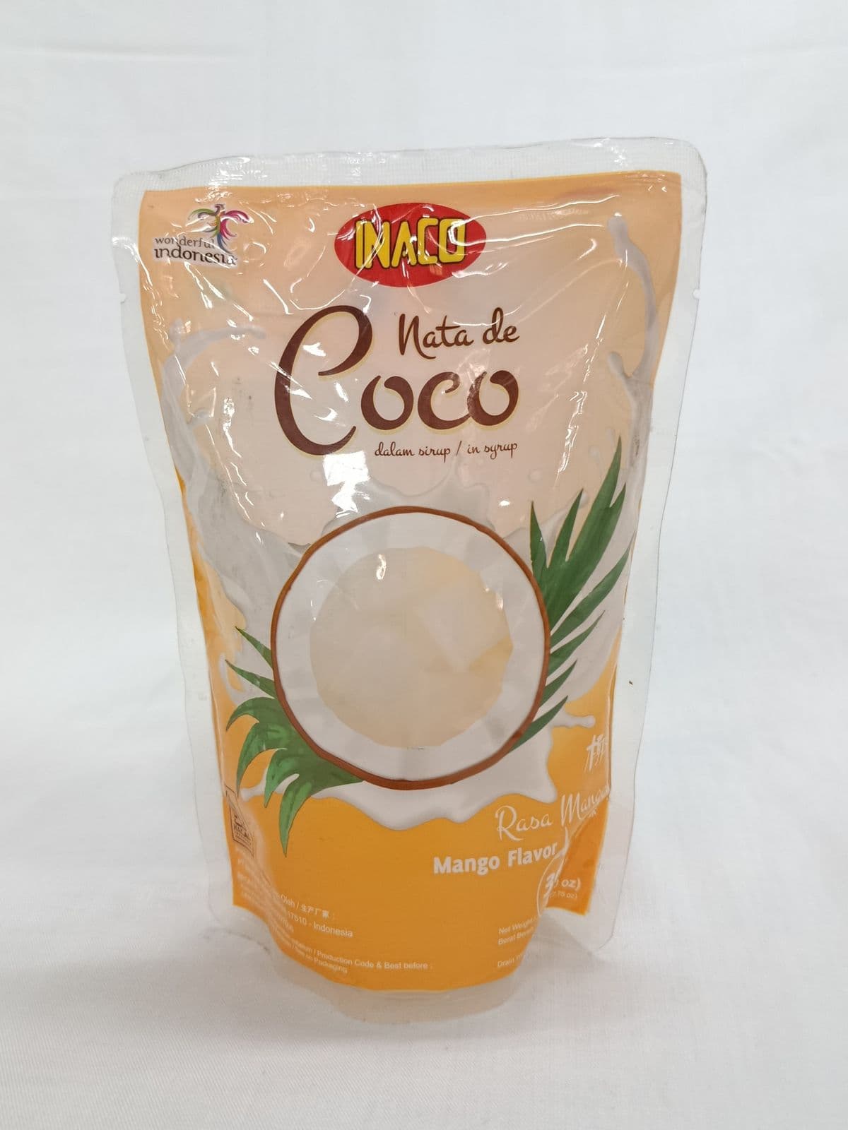Inaco Nata De Coco Pouch Mangga 360 gr – 1
