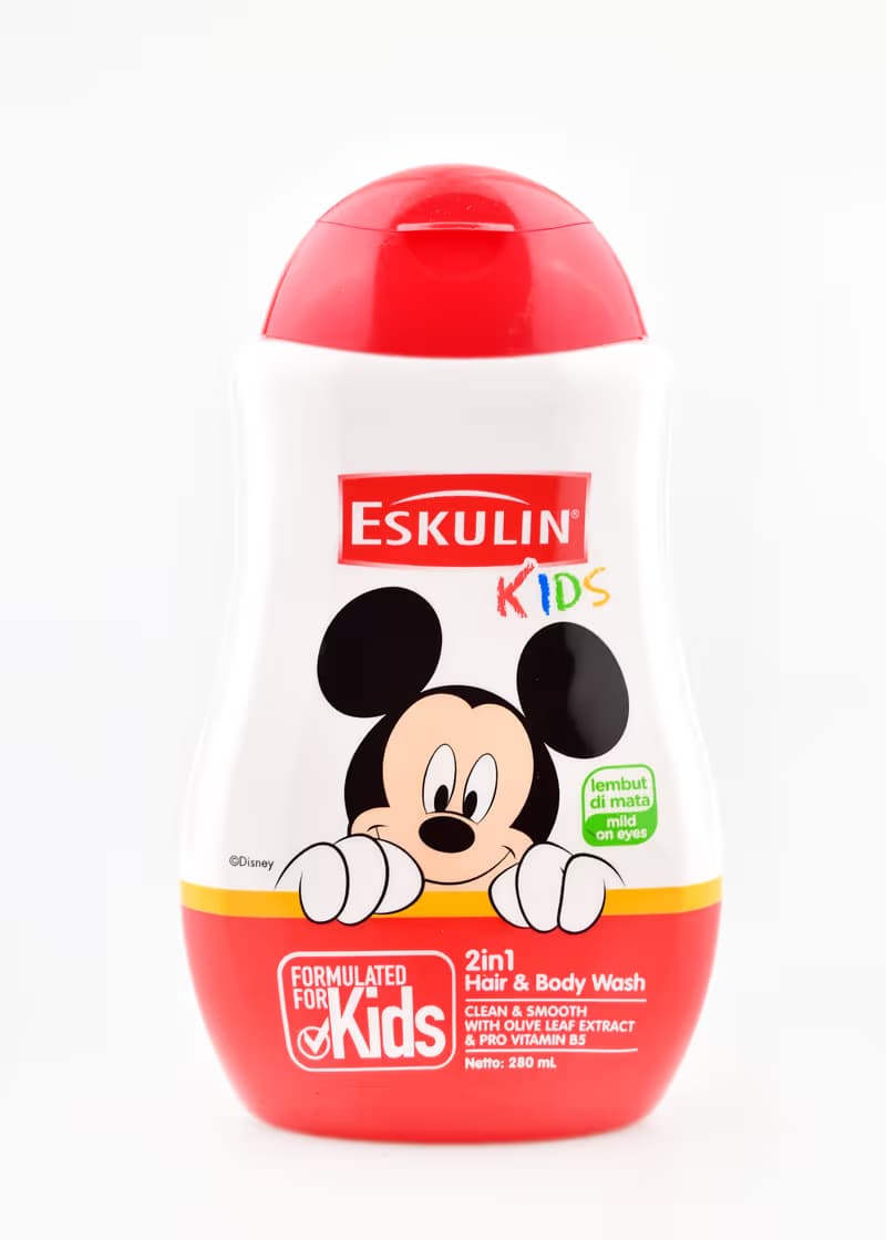 Eskulin Kids Hand and Body Wash Clean Smooth 280 ml – 1