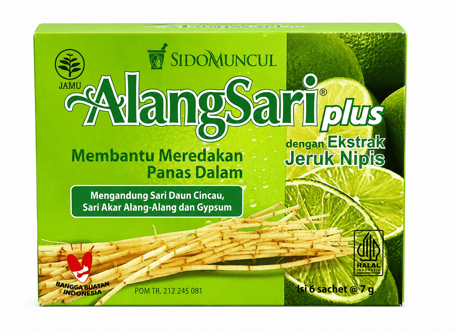 AlangSari Plus Ekstrak Jeruk Nipis Isi 6 Pcs x 7 gr – 1