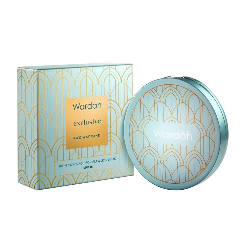 Wardah Exclusive Two Way Cake 02 Light Beige 15 gr – 1