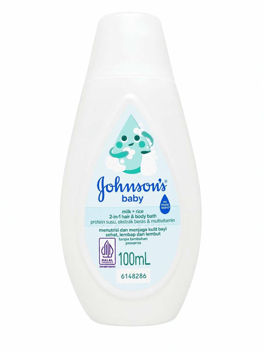 Johnson Baby Milk Rice Hair & Body Bath 100 ml – 1