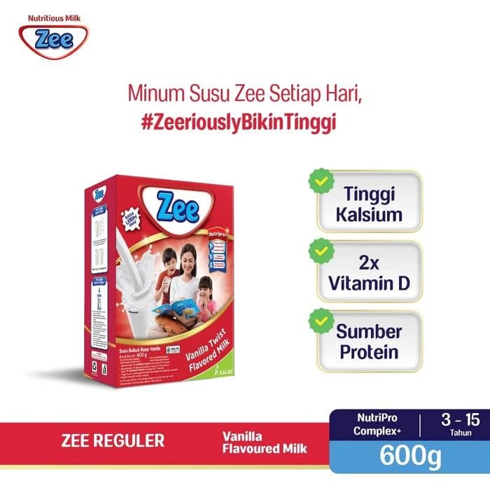Zee Reguler Vanila 600 gr – 1