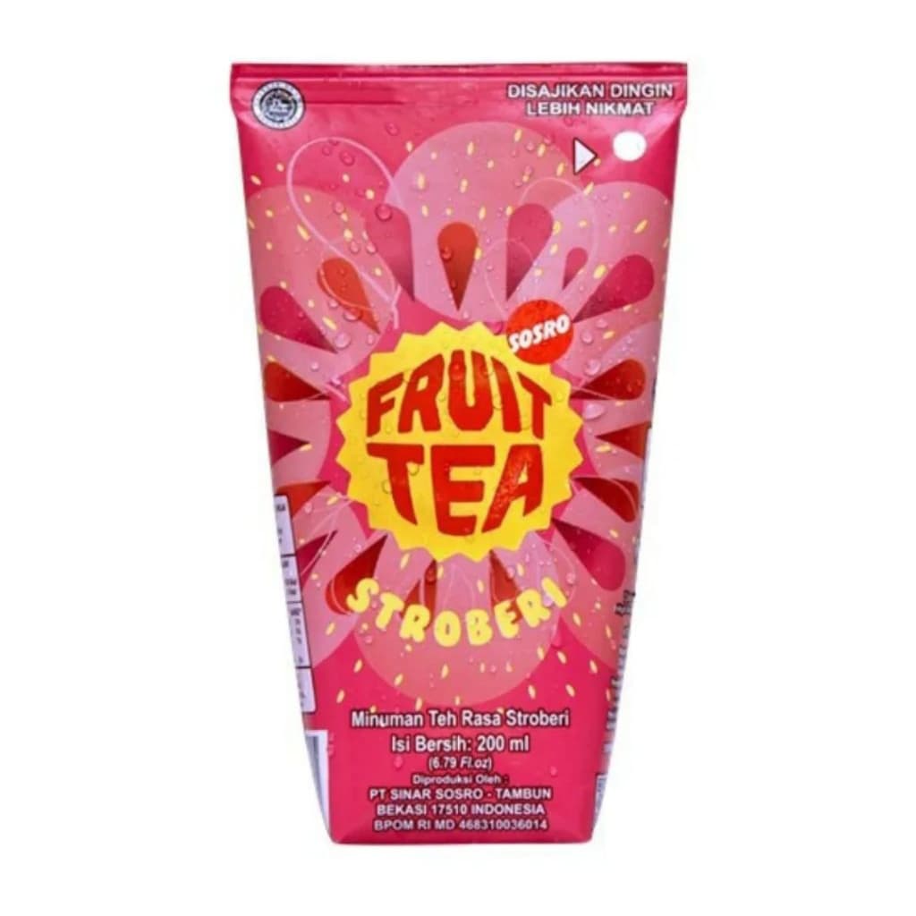 Fruit Tea Stroberi Tetra 200 ml – 1