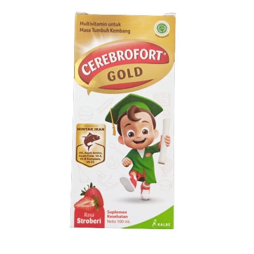 Cerebrofort Gold Strawberry 100 ml – 1