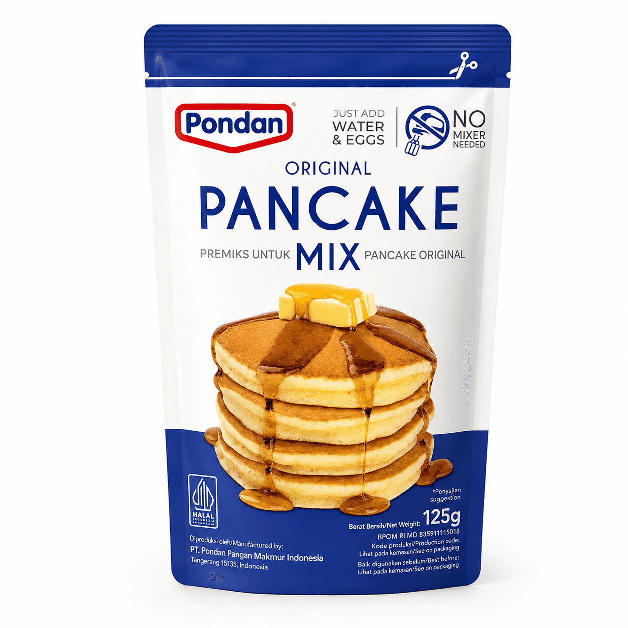 Pondan Pancake Original 125 gr – 1
