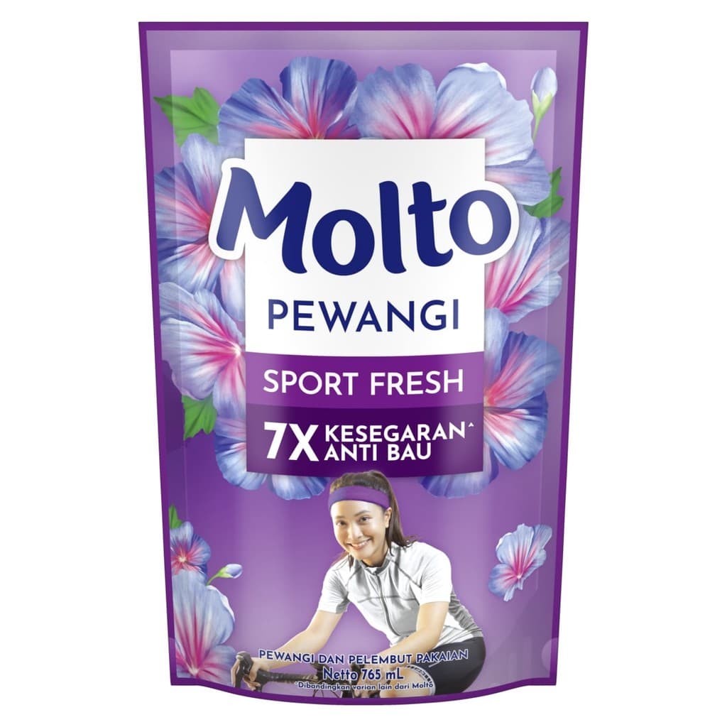 Molto Pewangi Soft Fresh Purple 765 ml – 1