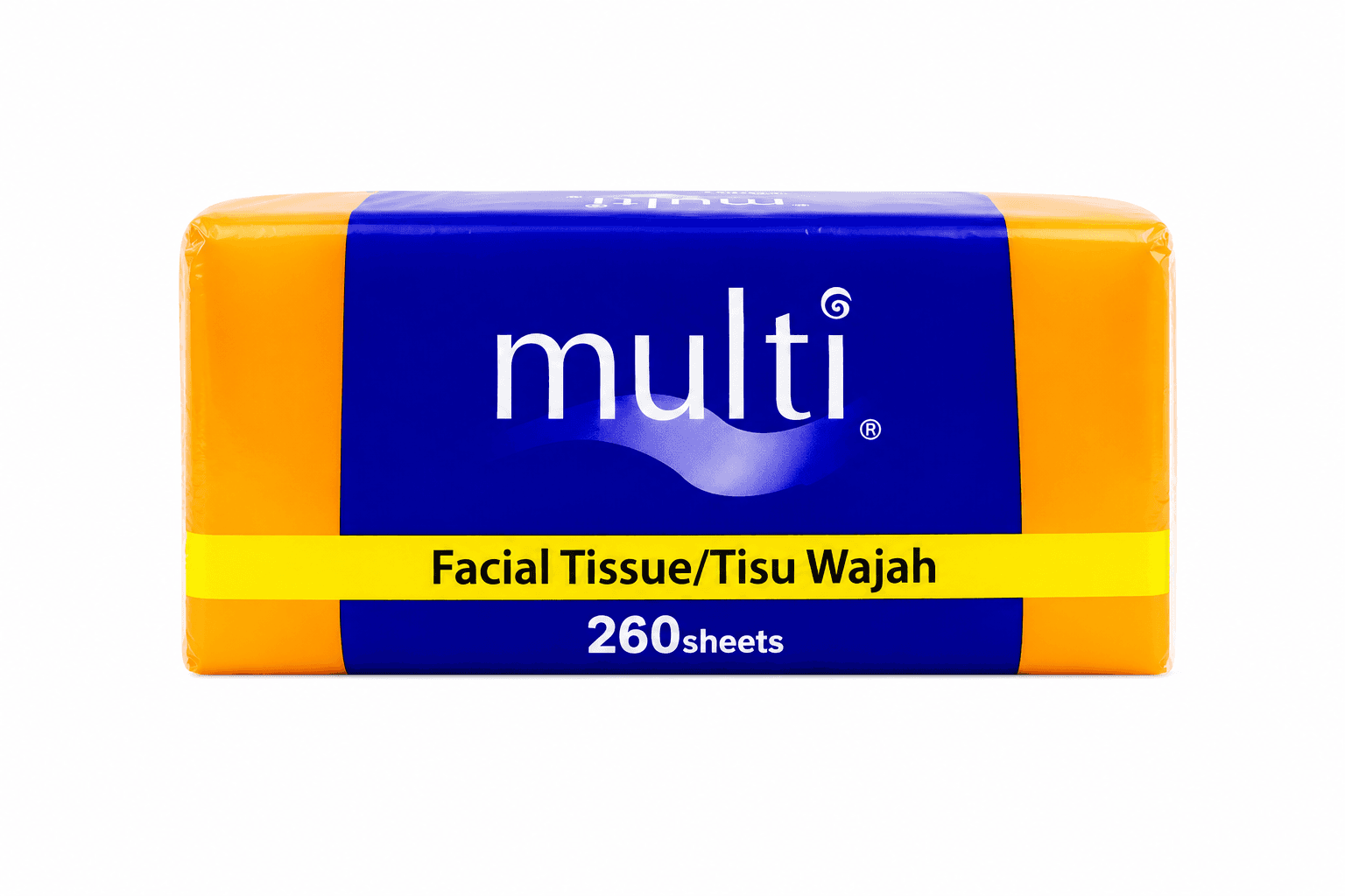 Multi Tisu Wajah Soft Pack 260 sheets x 2 pack – 1