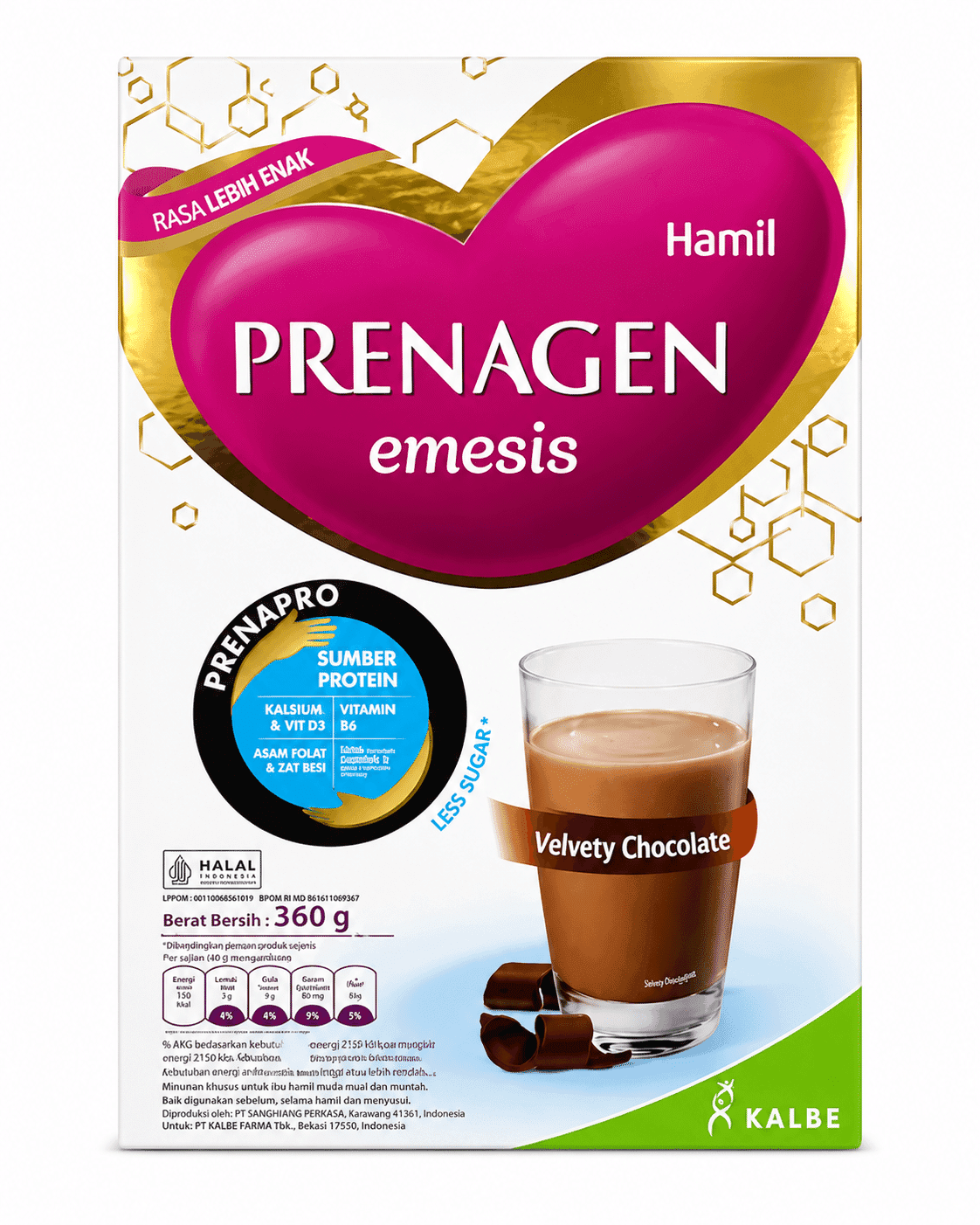 Prenagen Mom Emesis Cokelat 360 gr – 1