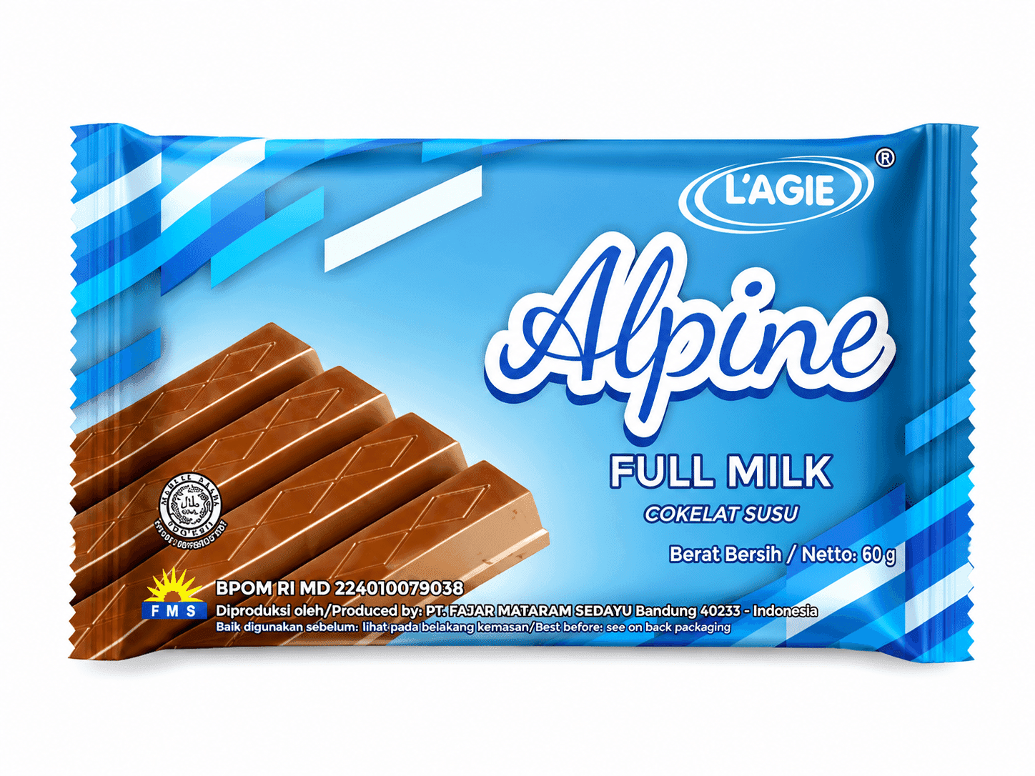 Alpine Full Milk Chocolate 60gr – 1