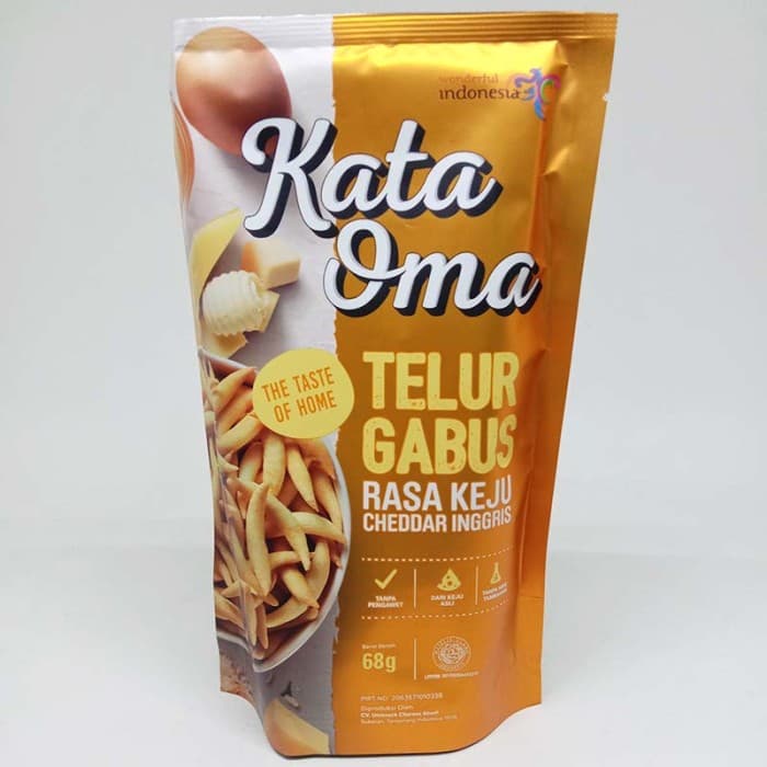 Kata Oma Telur Gabus Keju 50 gr – 1