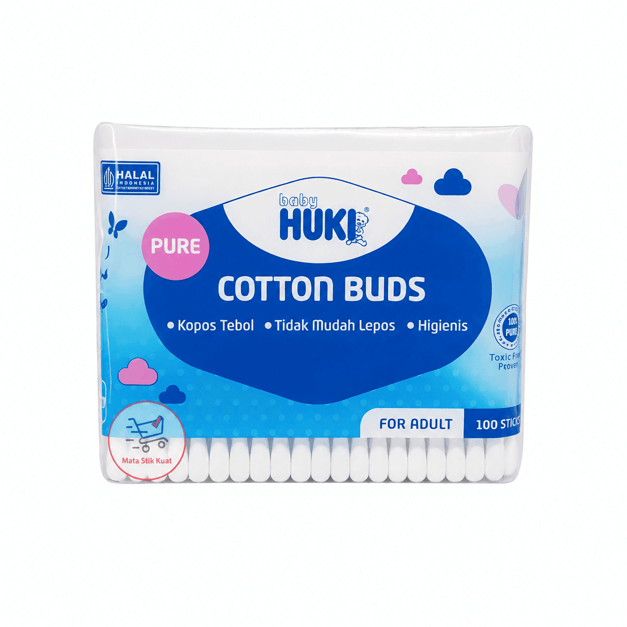 Huki Cotton Bud 100 – 1