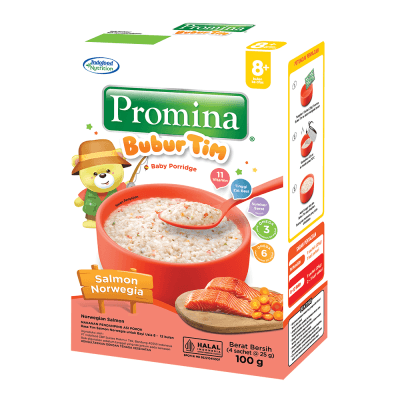Promina Bubur Tim Salmon Norwegia 100 gr – 2