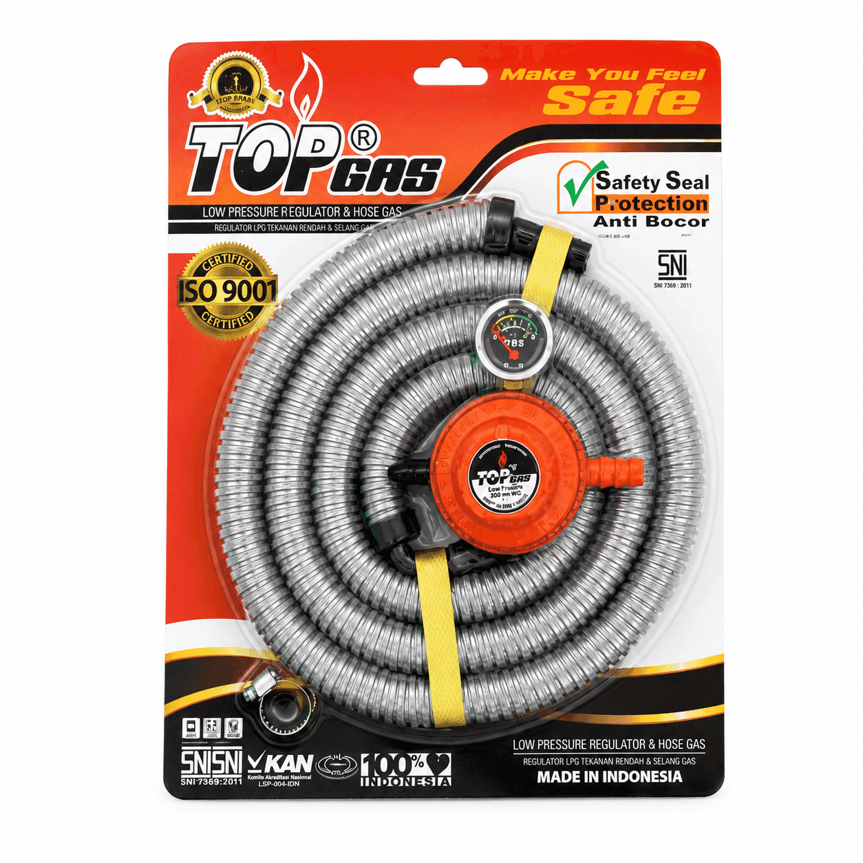 Top Gas Regulator Non Ampere Set Spiral – 1