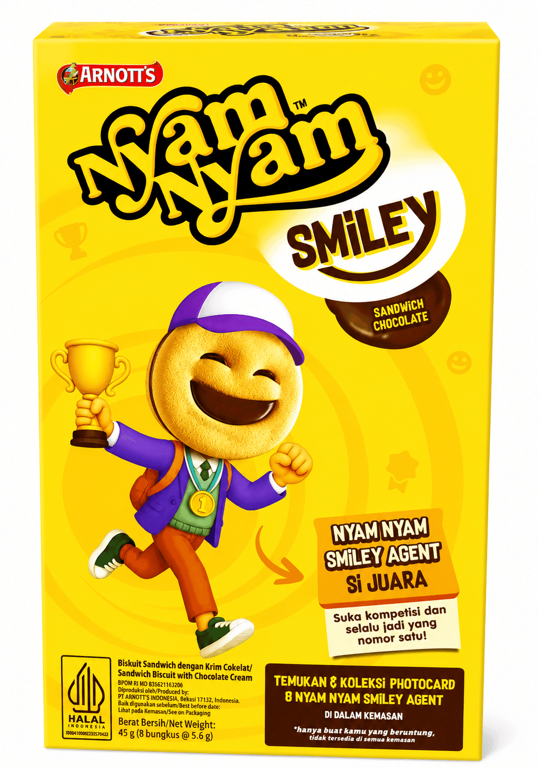 Nyam Nyam Smiley 45 gr – 1