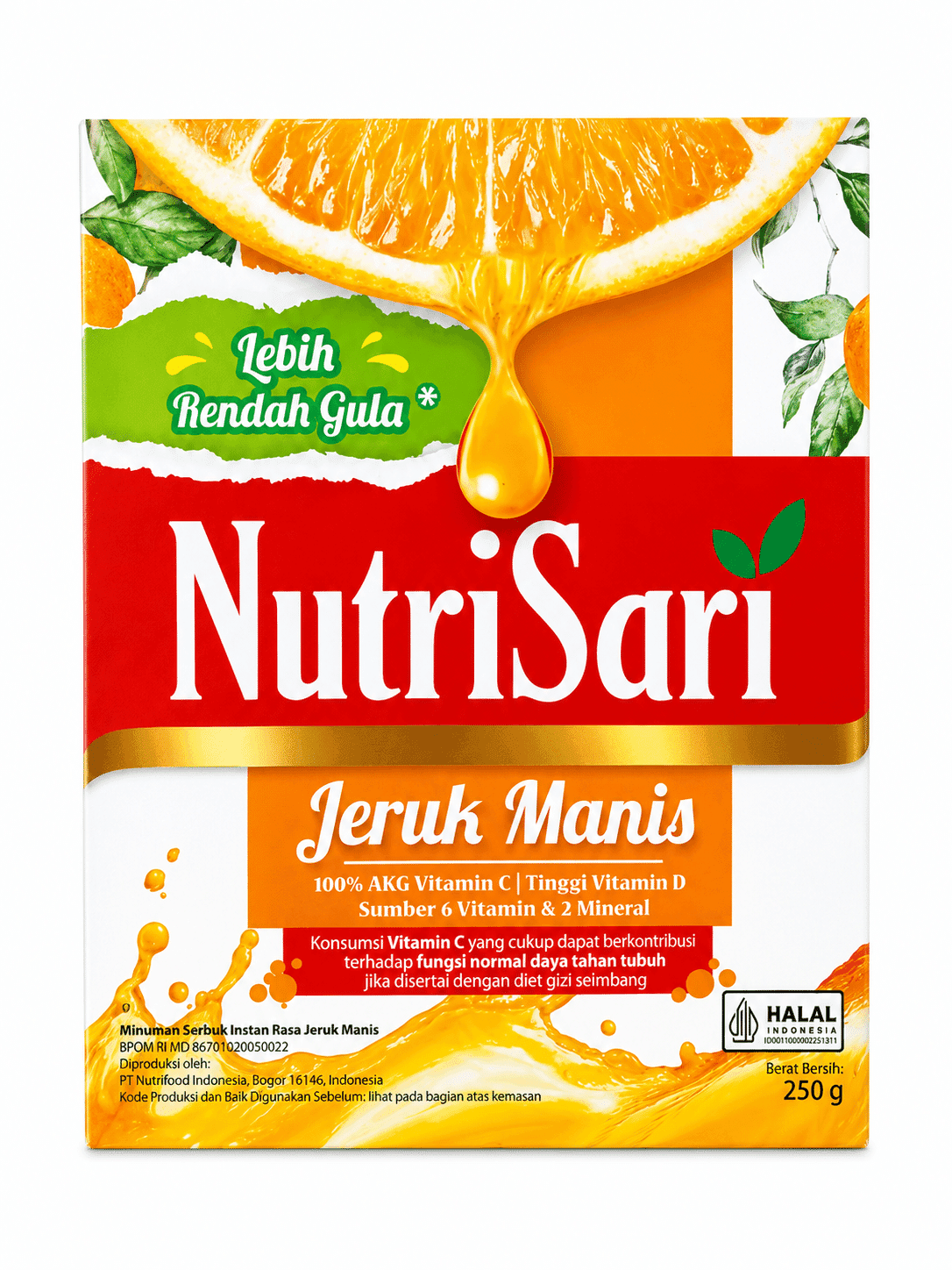 Nutrisari Manis 250 gr – 1