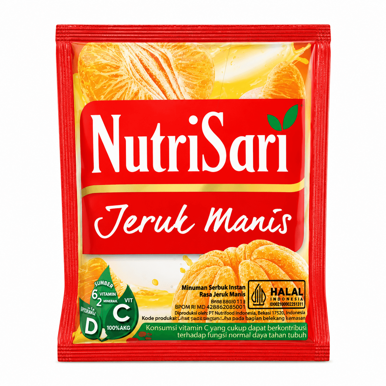 NutriSari Jeruk Manis 11 gr x 5 Sachet – 1
