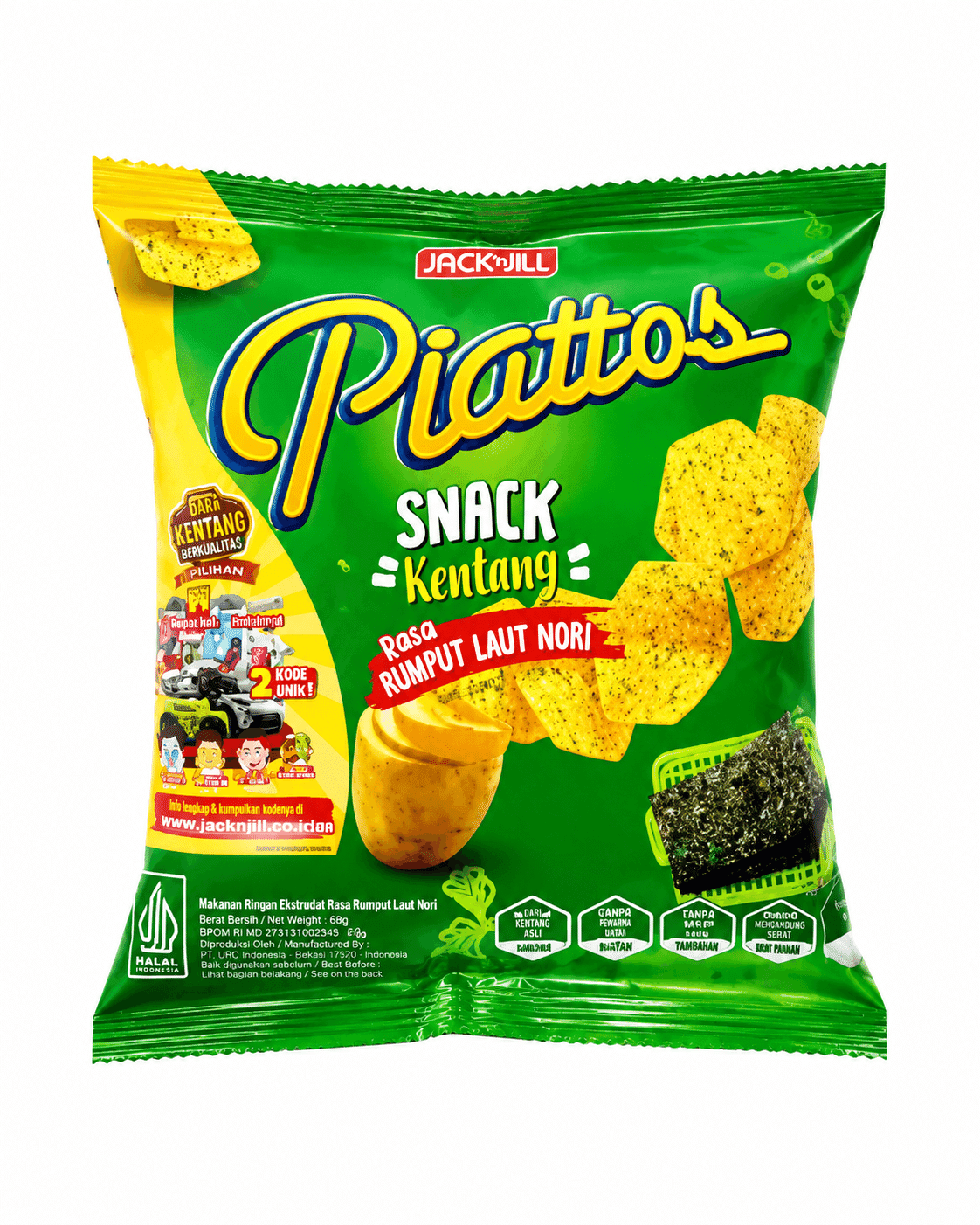 Piattos Rumput Laut 15 gr – 1
