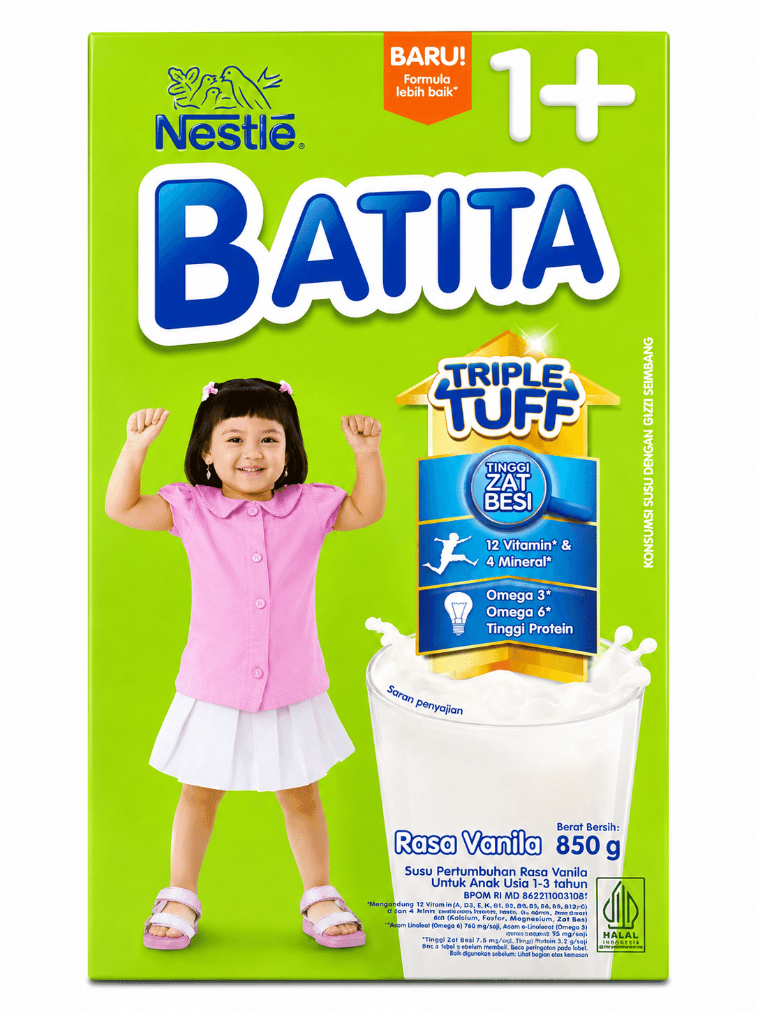 Nestle Batita 1+ Vanila 850 Gram – 1