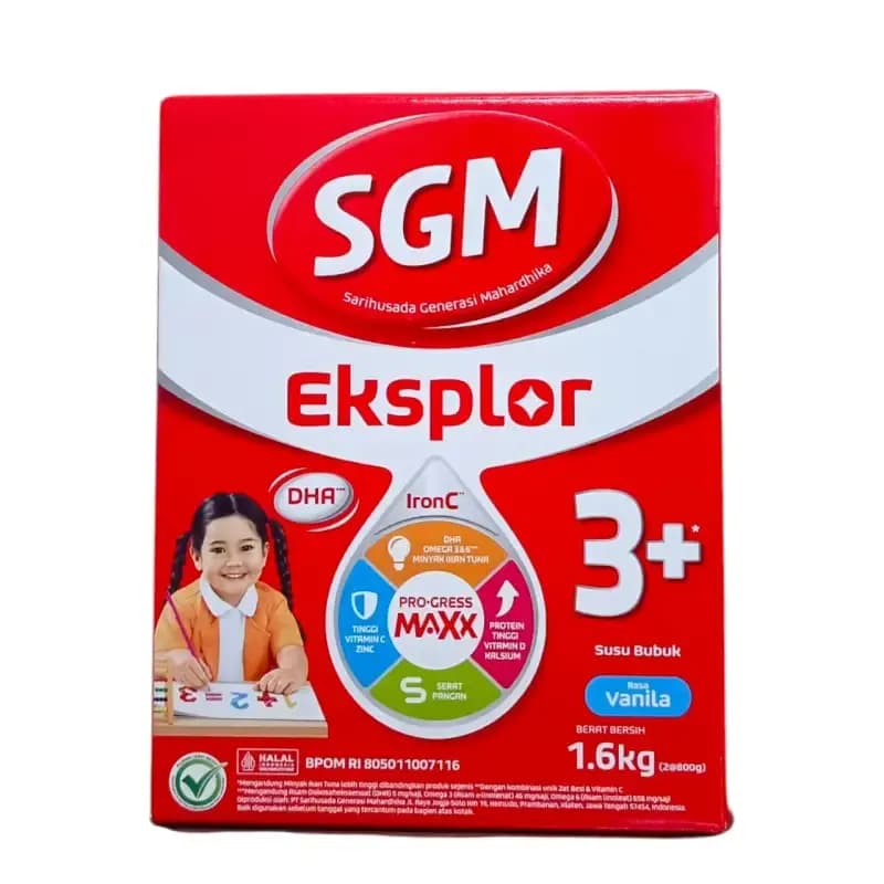 Sgm Eksplor Tahap 3 Vanila 1,6 kg – 1