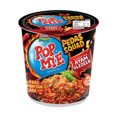 Pop Mie Goreng Pedes Gledeek Cup 75 gr – 1