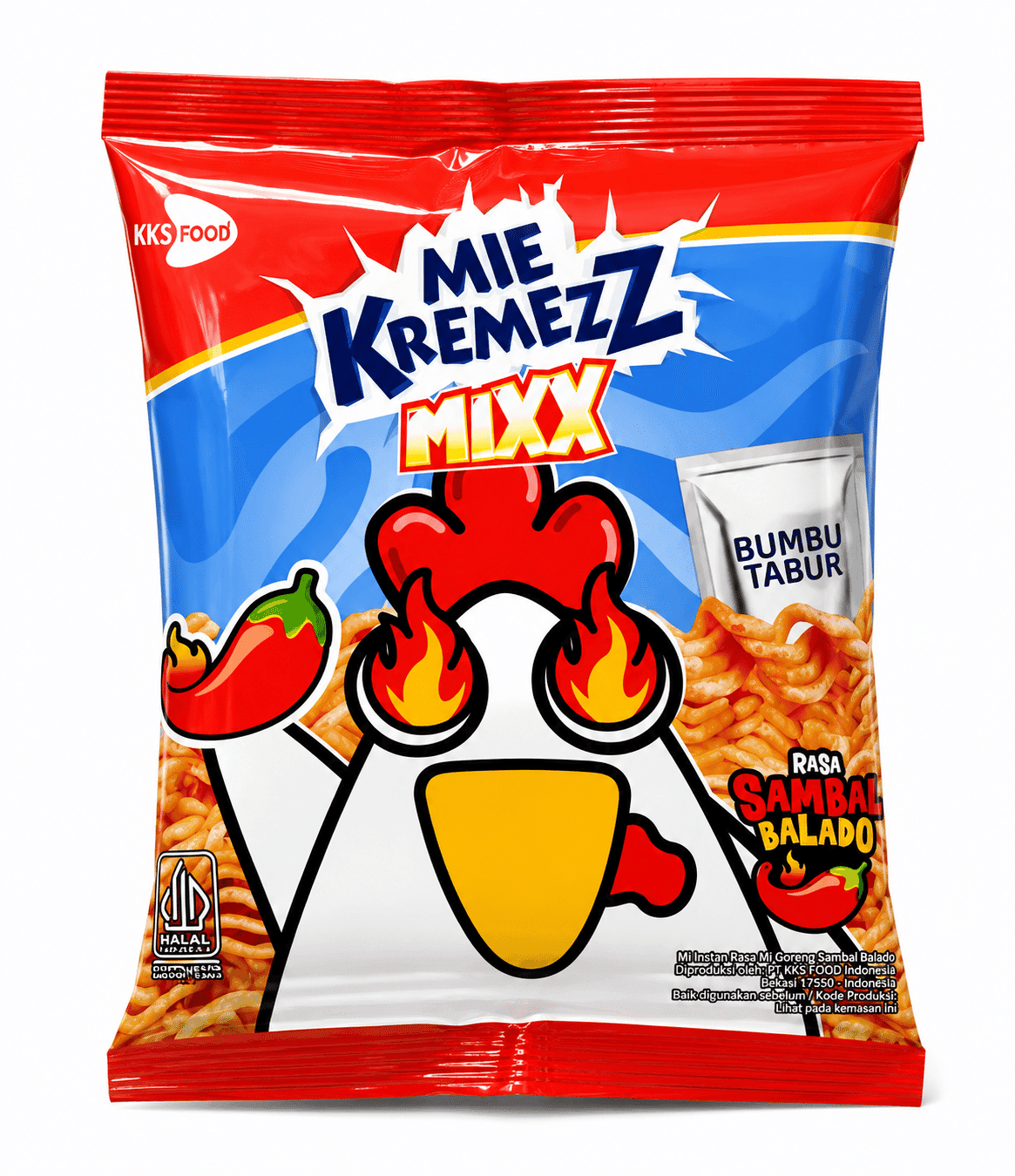 Mie Kremez Mix Shake Sambal Balado 16 gr – 1