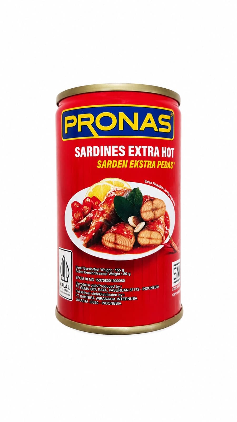 Pronas Sarden Saus Chili 155 gr – 1