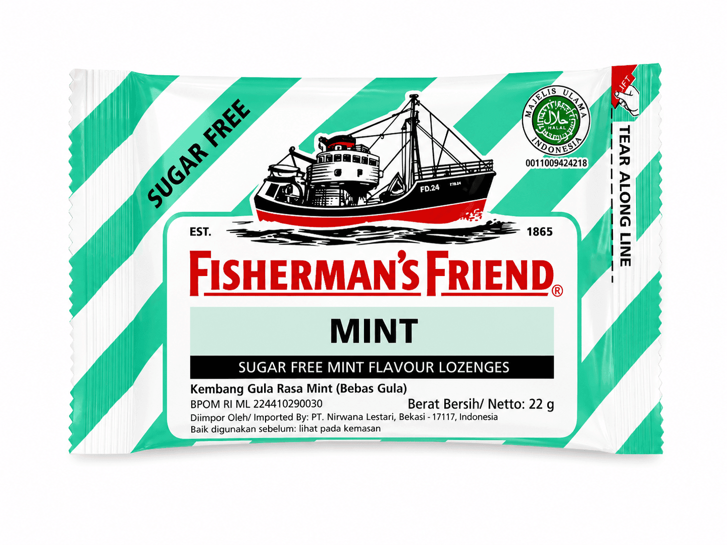 Fisherman's Friend Mint Sugar Free 22gr – 1