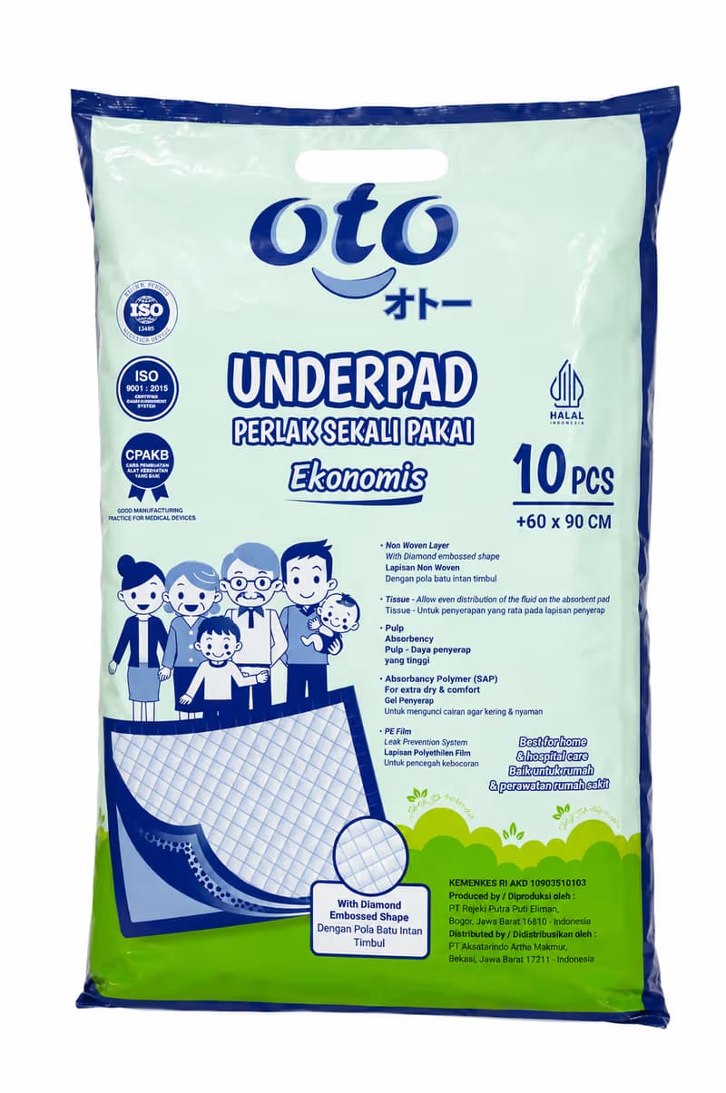 Oto Underpad 60x90 cm isi 10 – 1