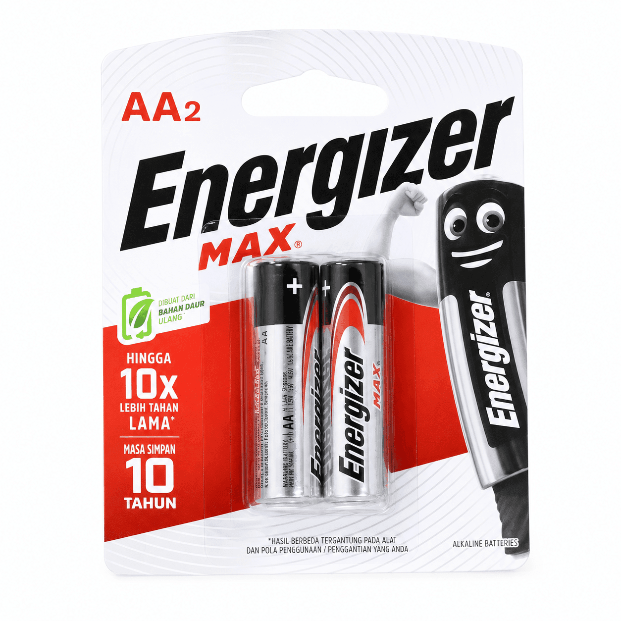 Energizer Baterai E91 AABP2 Max – 1
