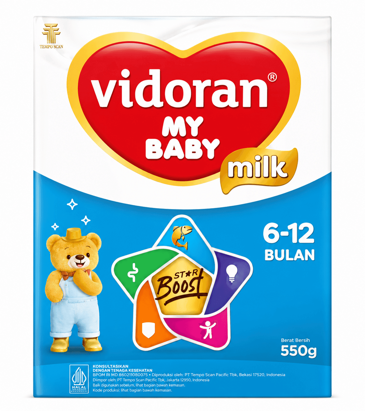 Vidoran My Baby 6-12 Bulan 550 gr – 1