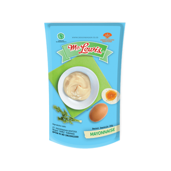 MC Lewis Mayonaise Original C001 Pouch 1 kg – 1