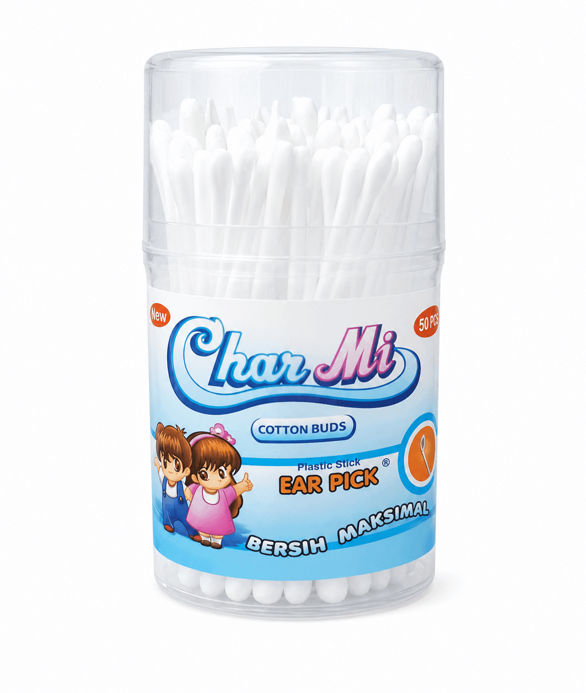 Charmi Cotton Bud Isi 50 Pcs – 1