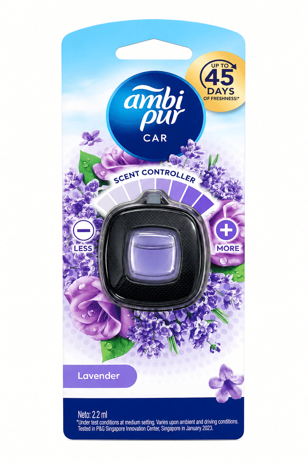 Ambipur Penyegar Mobil Ventilasi 2 ml Lavender Comfort – 1