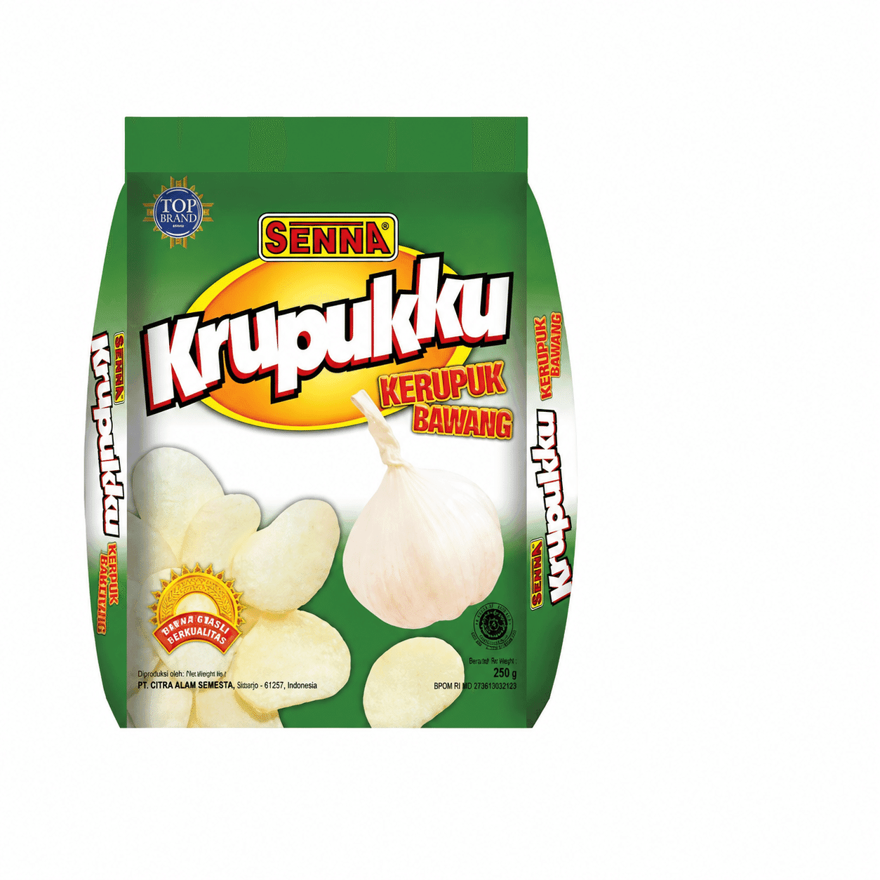 Senna Kerupuk Bawang 250 gr – 1
