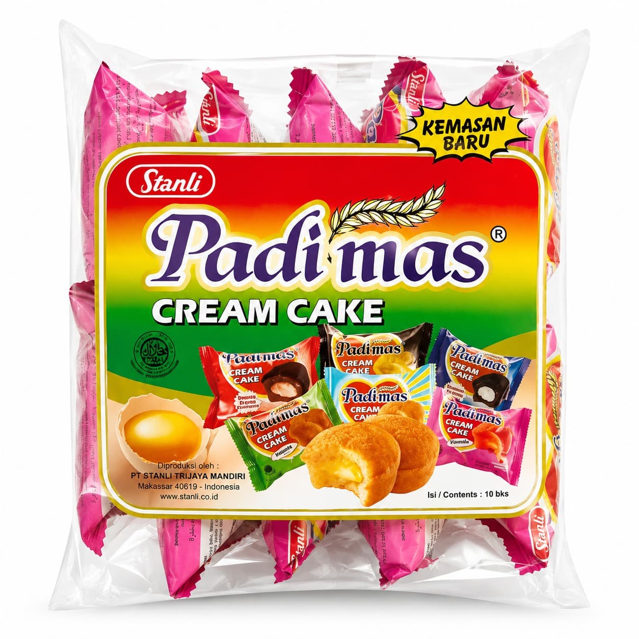 Padimas Cream Cake Strawberry 10 pcs x 8 gr – 1
