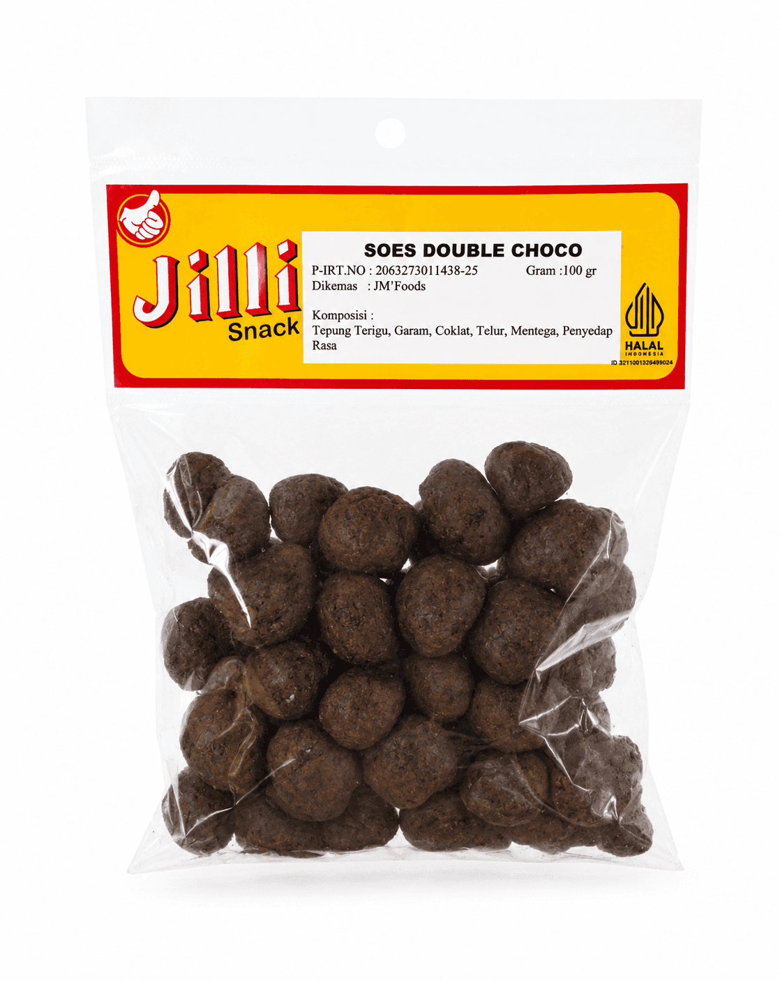 Jilli Kue Sus Double Cokelat 100 gr – 1