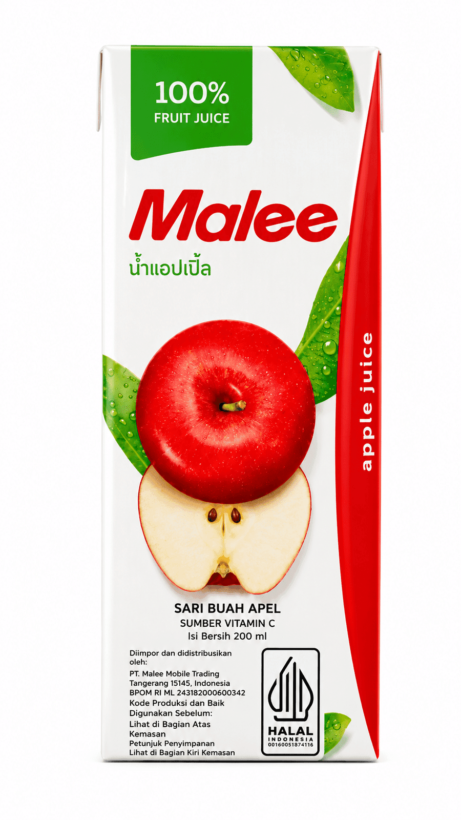 Malee Jus Apel 200 ml – 1
