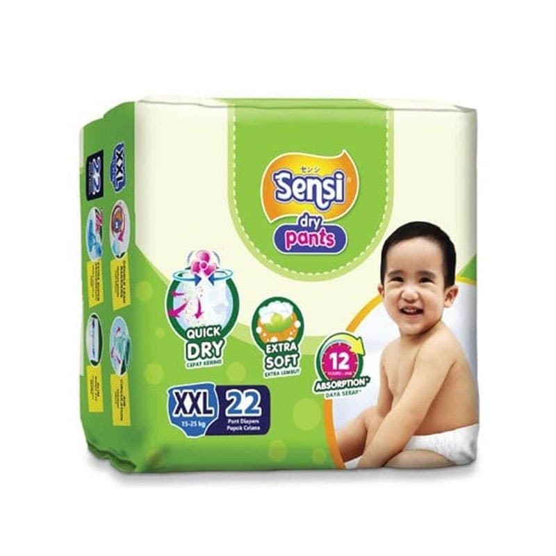 Sensi Popok Celana Reguler Ukuran Xxl Isi 22 pcs – 1
