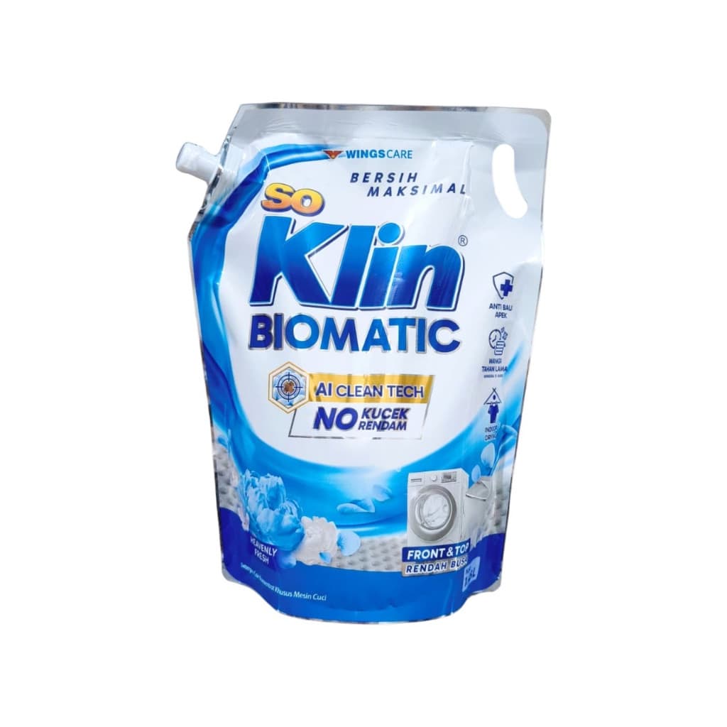 So Klin Liquid Matic Fresh Pouch 1,45 L – 1